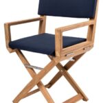 Sedia pieghevole ARC in Teak blue navy 71.320.03 ARC