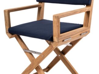 Sedia pieghevole ARC in Teak blue navy 71.320.03 ARC