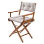 Sedia teak pieghevole imbottita sabbia 71.326.33 ARC