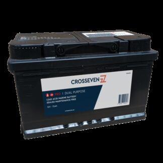 Crosseven Batterie, Morsetti BATTERIA 72AH 680AMP