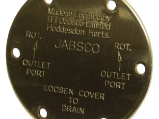 JABSCO Accessori per Pompe COPERCHIO 11831-0000 EX 3993