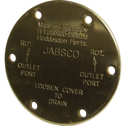 JABSCO Accessori per Pompe COPERCHIO 11831-0000 EX 3993