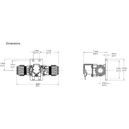 JABSCO Accessori per Wc Marini VALVOLA ANTI-RIFLUSSO 24V 37038-202 - immagine 2