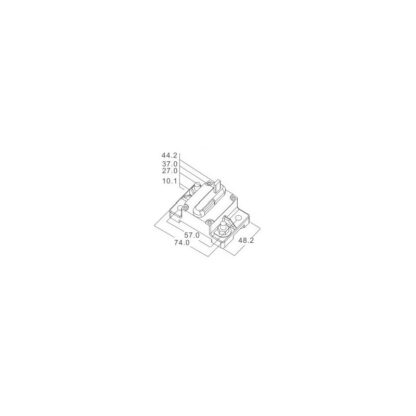 Fusibili, Portafusibili INTERRUTTORE TERMICO 150 AMP. - immagine 2