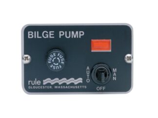 RULE Accessori per Pompe PANNELLO 3 VIE 12-24V