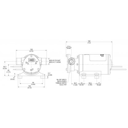 JABSCO Pompe, Autoclavi Jabsco, Flojet WATER PUPPY 24V - 23680-4103 - immagine 2