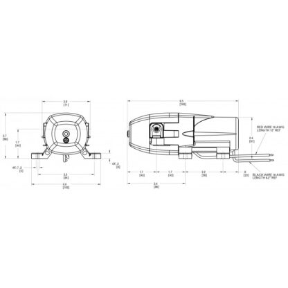 JABSCO Pompe, Autoclavi Jabsco, Flojet PAR MAX 1 12V 35PSI - immagine 2