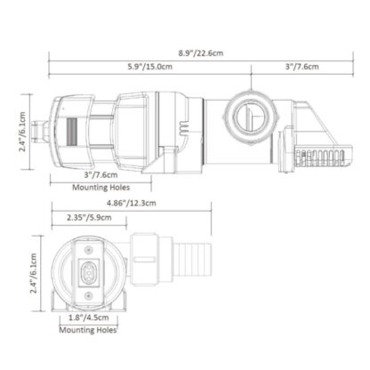 RULE Pompe Rule POMPA LOPRO AUT. 12V LP900S - immagine 2
