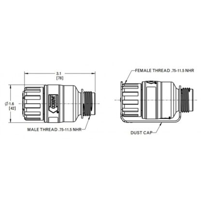 JABSCO Accessori per Pompe REGOLATORE PRESSION. IN LINEA - immagine 2