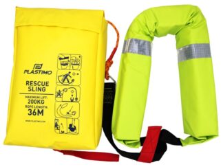 PLASTIMO Manoverboard, Aste IOR RESCUE SLING GIALLO
