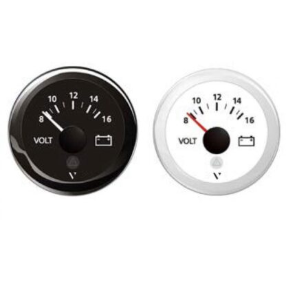 VDO View Line VDO VOLTMETRO 8-16 12V NERO - immagine 2