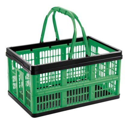 CASSETTA PIEGHEVOLE MANICO   39x25 h 21 TONTARELLI 8031425 P10 CESTINI PORTAOGGETTI         C TONTARELLI