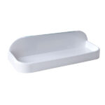 MENSOLA BAGNO RETTANGOLARE cm 30x11 h 7 XTRA 11420 TR5790 MENSOLE BAGNO                C