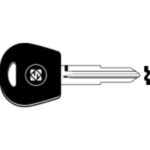 DWO5TE     CHIAVE TRANSPONDER NO CHIP CHEVROLET CDWO5TE-20 SILCA CHIAVI AUTOMOTIVE      S SILCA