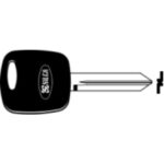 FO38RTE    CHIAVE TRANSPONDER NO CHIP FORD CFO38RTE-20 SILCA CHIAVI AUTOMOTIVE      S SILCA