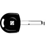 HU43TE     CHIAVE TRANSPONDER NO CHIP HUF CHU43TE-20 SILCA CHIAVI AUTOMOTIVE      S SILCA