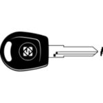 HU49RTE    CHIAVE TRANSPONDER NO CHIP HUF CHU49RTE-20 SILCA CHIAVI AUTOMOTIVE      S SILCA