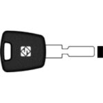 HU71TE     CHIAVE TRANSPONDER NO CHIP HUF CHU71TE-20 SILCA CHIAVI AUTOMOTIVE      S SILCA