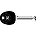 HYN14TE    CHIAVE TRANSPONDER NO CHIP HYUNDAI CHYN14TE-20 SILCA CHIAVI AUTOMOTIVE      S SILCA