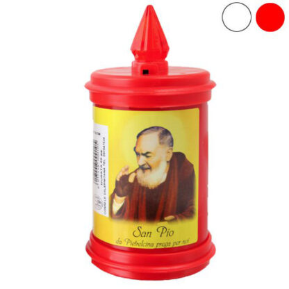 CERO VOTIVO LUMI BATTERIA gg  70 ROSSO 704 ROSSO CERI VOTIVI                  C MACHIERALDO