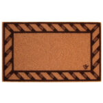 ZERBINO ECO-COCCO CLASSIC           cm 40x65 OLIVO ZECFCR040X065 ZERBINI                      C OLIVO TAPPETI