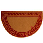 ZERBINO ECO-COCCO CLASSIC MEZZALUNA cm 40x65 OLIVO ZECFCM040X065 ZERBINI                      C OLIVO TAPPETI