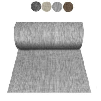 PASSATOIA LOTUS ANTRACITE        m 20 h 0,50 OLIVO ROLOTU050X20MANTHRA TAPPETI E PASSATOIE          C OLIVO TAPPETI