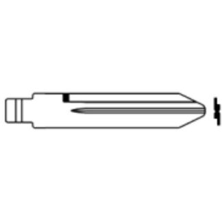 CY24CH     INSERTO CHIAVE AUTO RADIOC. CHRYSLER CCY24CH-20Y SILCA CHIAVI AUTOMOTIVE      S SILCA