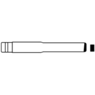 HU101CH    INSERTO CHIAVE AUTO RADIOC. HUF CHU101CH-20Y SILCA CHIAVI AUTOMOTIVE      S SILCA