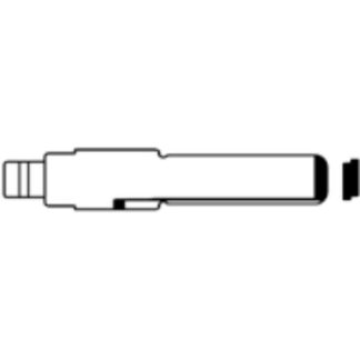 HU66CH     INSERTO CHIAVE AUTO RADIOC. HUF CHU66CH-20Y SILCA CHIAVI AUTOMOTIVE      S SILCA