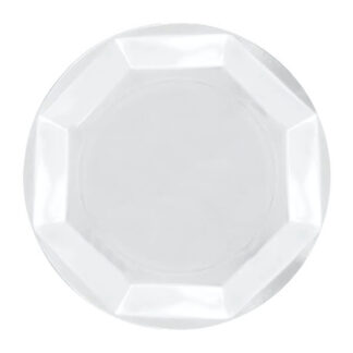 PIATTO PIANO BIANCO          Pz 25 RE-USABLE DOPLA 12507 MONOUSO PLASTICA             C RE-USABLE DOPLA
