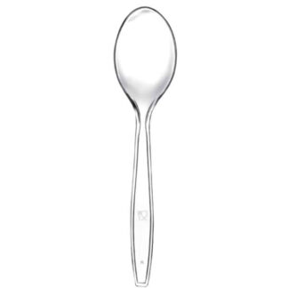 CUCCHIAIO TRASPARENTE        Pz 50 RE-USABLE DOPLA 3439 MONOUSO PLASTICA             C RE-USABLE DOPLA