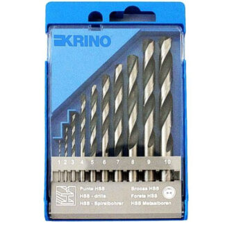 PUNTE HSS RETTIFICATE Sr Pz 10 mm 1/10 01080 KRINO 01085201 PUNTE ELICOIDALI SERIE       F KRINO