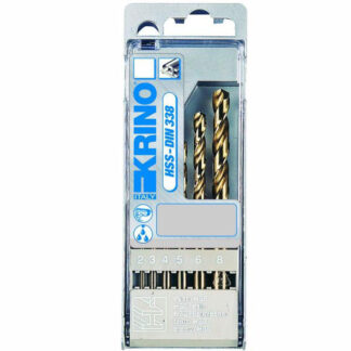 PUNTE HSS COBALTO 5% Sr Pz   6 mm 2/ 8 01155 KRINO 01155204 PUNTE ELICOIDALI SERIE       F KRINO