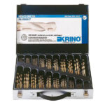 PUNTE HSS COBALTO 5% Sr Pz 116 mm 1/10 01155 KRINO 01155450 PUNTE ELICOIDALI SERIE       F KRINO