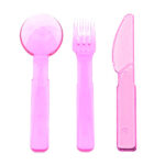 POSATE PLASTICA TAVOLA               Pz 3 UNIFLAME 2C9065S POSATE PLASTICA              C UNIFLAME