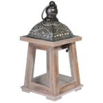 LANTERNA PORTACANDELA             cm 11x11 h 24 AD 54994 CANDELE                      C AD