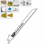 LAMA GAT.150 d.4,3 FE-W FAST CURV.Pz 2 23815 KRINO 23815110 LAME SEGHETTI ALTERNATIVI    F KRINO