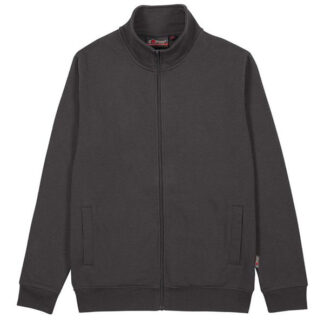 FELPA ZIP LUNGA GREY METEORITE L      SOTRA UPOWER EY296GM-L (CY) INDUMENTI LAVORO             F UPOWER