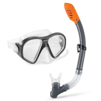 MASCHERA NUOTO BOCCAGLIO REEF RIDER          INTEX 55648 GONFIABILI ACCESS.MARE INTEX C INTEX