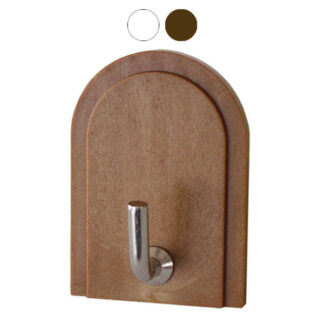 GANCIO 1 POSTO BIANCO  cm 3x4,5 Pz 150 NEWPLASTICA P&C005/SC/004 GANCI CASA                   C NEWPLASTICA