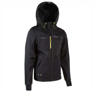 FELPA ZIP LUNGA BLACK CARBON L       GALAXY UPOWER WFU275BC-L INDUMENTI LAVORO             F UPOWER