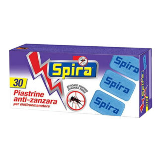 PIASTRINE ELETTROEMANATORI CLASSIC     Pz 30 SPIRA 10254 INSETTICIDI                  C SPIRA