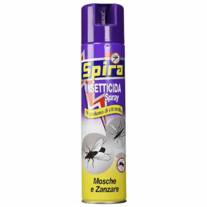 INSETTICIDA MOSCHE/ZANZARE LIMONE     ml 400 SPIRA 44685 INSETTICIDI                  C SPIRA
