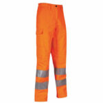 PANTALONE ALTA VISIB. ARANCIO L        VEGA UPOWER HY304OF-L (CY) INDUMENTI LAVORO             F UPOWER