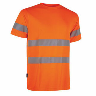 MAGLIETTA T-SHIRT ALTA VISIB.ARAN.L   MIZAR UPOWER HY307OF-L (CY) INDUMENTI LAVORO             F UPOWER