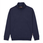 FELPA ZIP CORTA DEEP BLUE L            MAUI UPOWER HY325DB-L (CY) INDUMENTI LAVORO             F UPOWER