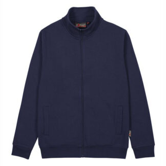 FELPA ZIP LUNGA DEEP BLUE L           ANUTA UPOWER HY326DB-L (CY) INDUMENTI LAVORO             F UPOWER