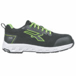 SCARPE ATON NERO/VERDE BASSE 38         S1P UPOWER RE20016-38 SCARPE ANTINFORTUNISTICHE    F UPOWER