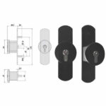 COMANDO ESTERNO MANIGLIONI         07078-65-0 CISA 07078.65.0 CISA ANTIPANICO              S CISA